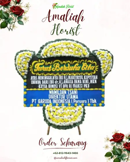 Papan Bunga Duka Blok M Square